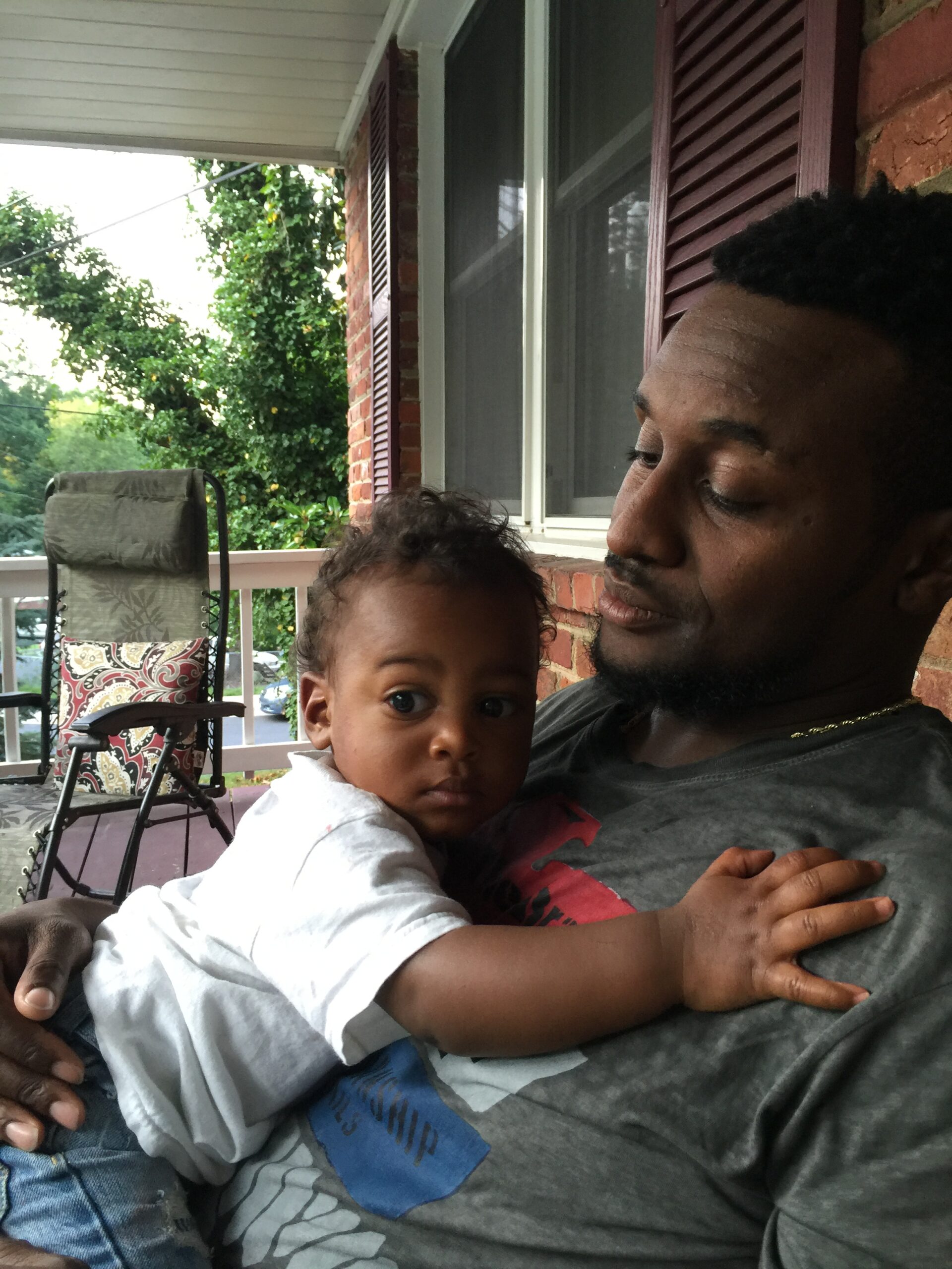 His Mother, Dr. Ingrid Hayes-Burrell